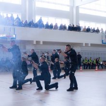 Mastaičiuose įspūdinga gausa moksleivių – Lietuvos policijos mokykloje vyko atvirų durų diena