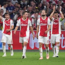 Čempionų lygoje – „Ajax“ pergalė ir lygiosios Ukrainoje