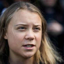 G. Thunberg smerkia pasaulio lyderius dėl abejingumo klimato kaitai