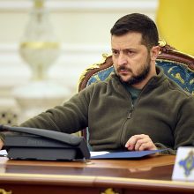 V. Zelenskis: ši savaitė labai svarbi Ukrainai
