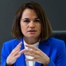 S. Cichanouskaja: Baltarusija patiria Rusijos „karinę okupaciją“