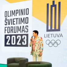 Olimpinio švietimo forume – įkvepiantys pranešėjai bei motyvacijos paieškos