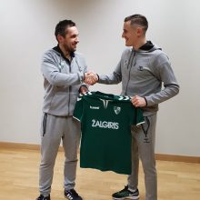 Lietuvos rinktinės futbolininkas E. Vaitkūnas žais „Kauno Žalgiryje“