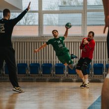 Atkaklia Vilniaus ir Kauno komandų dvikova prasidėjo Lietuvos rankinio lygos ketvirtfinalis