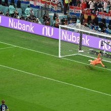 Argentinos rinktinė užtikrintai žengė į pasaulio futbolo čempionato finalą 