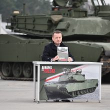 Lenkija iš Jungtinių Valstijų perka 116 tankų „Abrams“