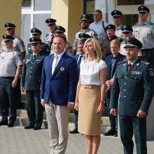 Lietuvos policijos mokyklos bendruomenė iškilmingai paminėjo mokslo metų pradžią