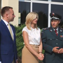 Lietuvos policijos mokyklos bendruomenė iškilmingai paminėjo mokslo metų pradžią