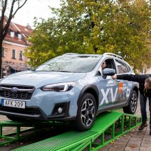 Visureigių teste labiausiai stebino elektromobilis