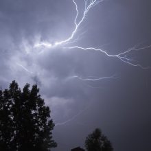 Joniškio rajone dėl audros paskelbta ekstremali situacija