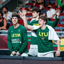 Dramatiškame ketvirtfinalyje Lietuvos devyniolikmečiai nusileido Prancūzijos krepšininkams