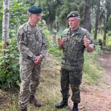 V. Rupšys žada siųsti karininkus į Suomiją mokytis pritraukti šauktinius ir rezervistus