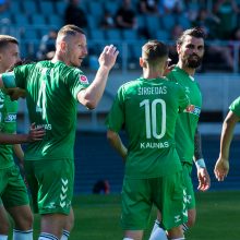 „Kauno Žalgirio“ futbolininkai nutraukė pralaimėjimų seriją
