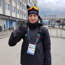 Snieglentininkas M. Morauskas Sarajeve nušoko tiesiai į finalą