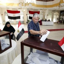 Egipte prasidėjo balsavimas parlamento rinkimuose
