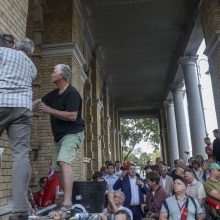 R. Šimašius nesirengia nukabinti naujos lentos J. Noreikai