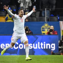 Ispanijos futbolininkai užsitikrino kelialapį į Europos čempionatą