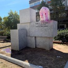 Ispanijoje išniekintas paminklas Socialistų partijos įkūrėjui