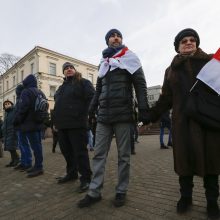 Baltarusiai protestuoja prieš artimesnius ryšius su Rusija