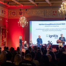 Vilniuje socialiai atsakingiausioms šalies įmonėms įteikti apdovanojimai