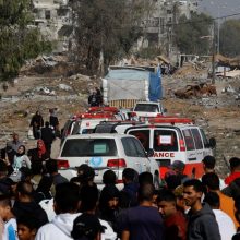 JT: nuo paliaubų pradžios į Gazos Ruožą įvažiavo 137 pagalbos sunkvežimiai