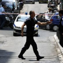 Graikijos policija teigia išardžiusi teroristų tinklą