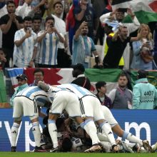 L. Messi svajonė išsipildė: Argentina po 11 m baudinių triumfavo pasaulio čempionato finale