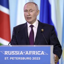 V. Putinas: Rusija ir Afrika skatins „daugiapolę tvarką“ 