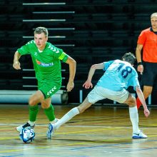 Futsal komandos kapitonas J. Zagurskas: norint parsivežti Supertaurę namo – reikia įveikti visus