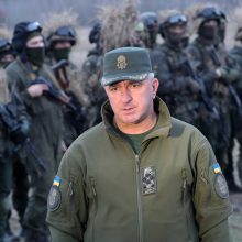 Ukraina prie sienos su Baltarusija telkia maždaug 8,5 tūkst. karių