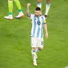 Prieš pasaulio futbolo čempionato finalą į L. Messi kreipėsi jo pirmoji mokytoja