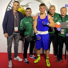 Lietuvos boksininkas įveikė tituluotą varžovą ir pateko į pasaulio čempionato aštuntfinalį