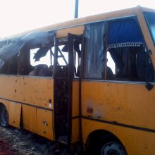 Autobusu, į kurį pataikė raketa, važiavusi ukrainietė papasakojo apie išsigelbėjimą