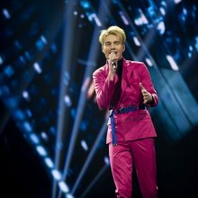 „Eurovizijos“ atrankoje B. Nicholson susipažino su savo laidos balsu 