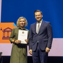 Mokytojų dieną sostinė pasitinka Vilniaus metų mokytojų apdovanojimais