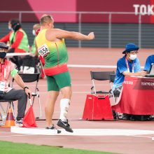 Tokijo žaidynėse – D. Dundzio asmeninis rekordas ir šeštoji vieta