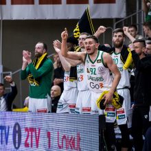 Ilgai atsilikęs „Žalgiris“ tik galingu spurtu palaužė uteniškių tandemą