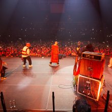 Drauge su „Kalush Orchestra“ Kaunas uždainavo „Stefania“