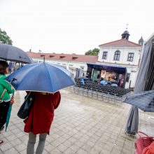 Lietingas oras neišgąsdino muzikos mylėtojų