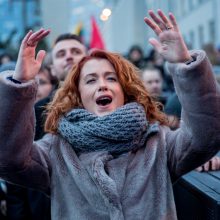 A. Tapinas atskleidė, kokių veiksmų imsis po protesto