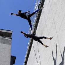 Šokio „Kalbantis bokštas“ spaudos konferencija