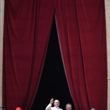 Popiežius Pranciškus: meldžiame taikos vaisių visame pasaulyje