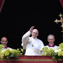 Popiežius Pranciškus: meldžiame taikos vaisių visame pasaulyje