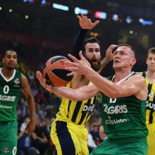 Eurolygos pusfinalyje „Žalgiris“ nusileido „Fenerbahce“ krepšininkams