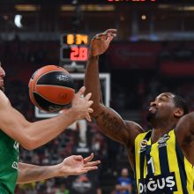 Eurolygos pusfinalyje „Žalgiris“ nusileido „Fenerbahce“ krepšininkams