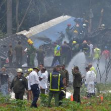 Iš Kuboje nukritusio lainerio ištraukti tik trys gyvi žmonės 