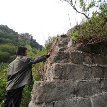 Kinai piktinasi dėl nevykusios Didžiosios kinų sienos restauracijos