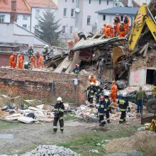 Lenkijoje sugriuvo daugiabutis, yra žuvusių 