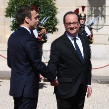 E. Macronas inauguruotas Prancūzijos prezidentu