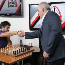 Sugrįžimas: G. Kasparovas sužaidė lygiosiomis su S. Karjakinu ir dar dviem varžovais